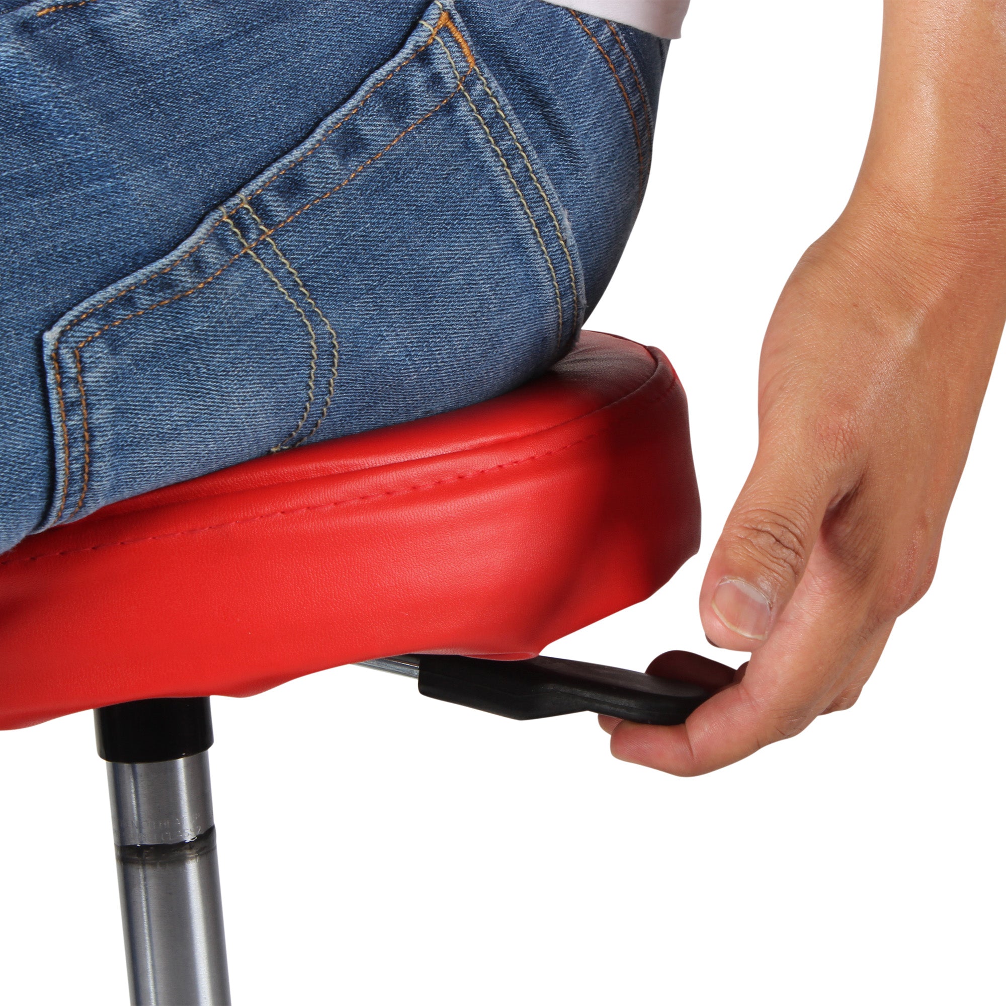 Banco con pistón y depósito ajustable (130 kgs)