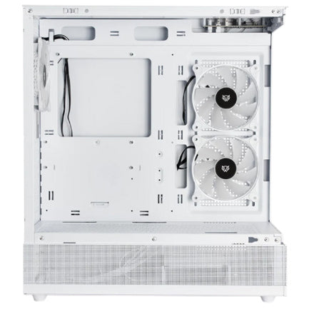 BALAM RUSH - Gabinete Gamer Balam Rush Media Torre Tank Super 9200 TB Max MB ATX USB C 3.1/xUSB 3.0/USB 2.0 ARGB Blanco