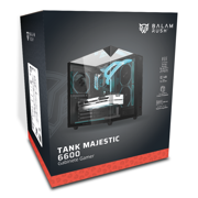 BALAM RUSH - Gabinete Gamer Balam Rush Media Torre Tank Majestic 6600 Legend Negro