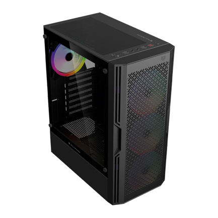 BALAM RUSH - Gabinete Gamer Balam Rush Compact Media Torre Dragonfly Ventra GM570 / Negro