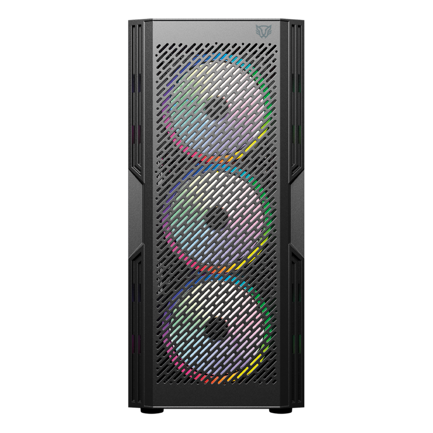 BALAM RUSH - Gabinete Gamer Balam Rush Compact Media Torre Dragonfly Ventra GM570 / Negro