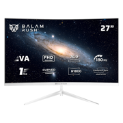 BALAM RUSH - Monitor Gamer Balam Rush Curvo 27 VA / Andromeda MAG27Y Balam Rush Legend Blanco