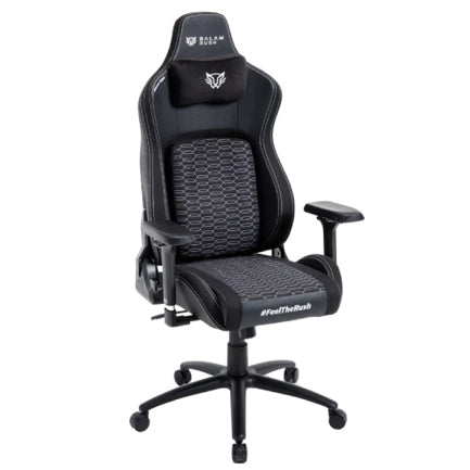 BALAM RUSH - Silla Gamer Balam Rush Ultimate U5 PU+Alcantara Clase 4 Soporta 150kg 135° Reposabrazos 4D Cojines