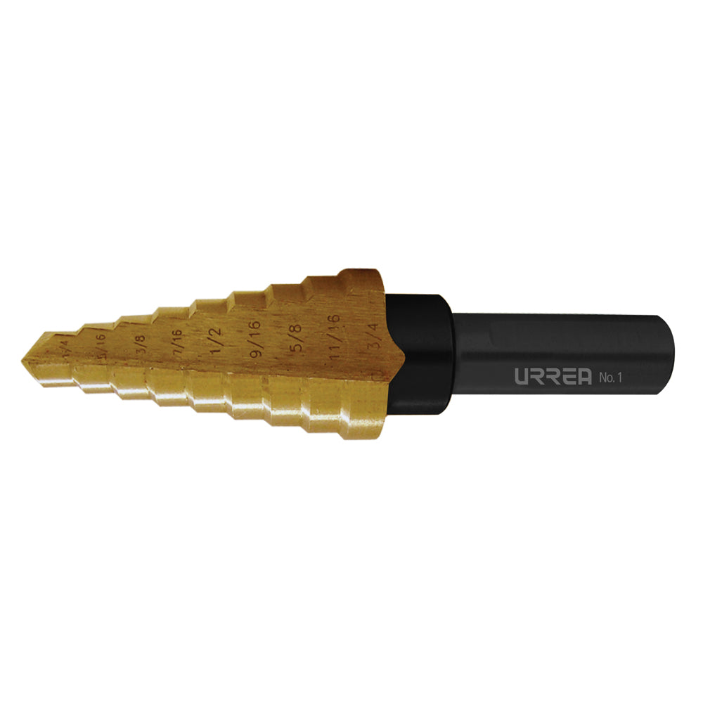 Broca esc ac al vel#4 1/4-3/4 in