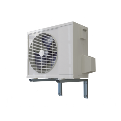 EPCOM INDUSTRIAL - Base Mini split / Para Condensador o Unidad Externa / Galvanizada / Montaje de pared / Capacidad de 1 a 3 toneladas / EPCOM INDUSTRIAL