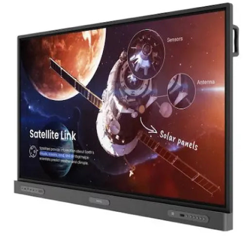 BENQ - Pantalla BenQ RP8604 Interactiva IR Anti-Germenes 86" 4K UHD 3840x2160 50 Puntos Touch Android 13 6 Sensores