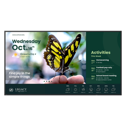BENQ - Pantalla BenQ ST5504 55" 4K UHD 3840x2160 Panel ADS 60 Hz 99% sRGB