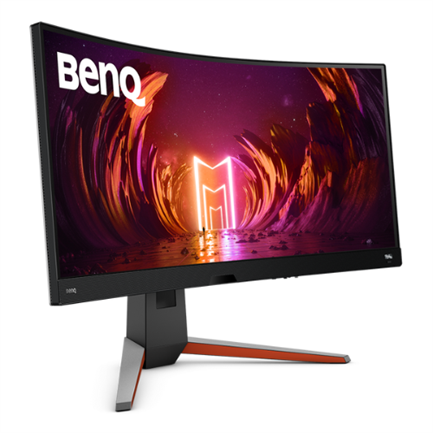 BENQ - Monitor BenQ 34" Gaming EX3410R Curvo 4K HDRi Panel VA 144Hz HDMIx2/DP/USB/Bocinas 2.1