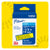 BROTHER - Cinta Laminada Brother Estandar Texto negro sobre cinta amarilla de 12mm x 8m