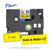 BROTHER - Cinta Laminada Brother con Extra Adhesivo Texto Negro sobre Cinta Amarilla de 24mm X 8m TZES651G
