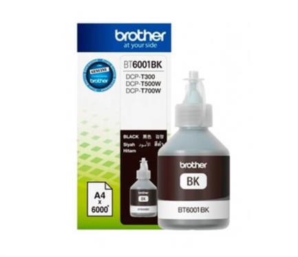 BROTHER - Tinta Brother BT6001BK Rendimiento Ultra 6000 Páginas Color Negro