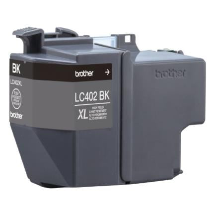 BROTHER - Tinta Brother LC402XL Súper Alto Rendimiento Hasta 3000 Páginas Color Negro