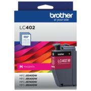BROTHER - Tinta Brother LC402M Alto Rendimiento Hasta 550 Páginas Color Magenta