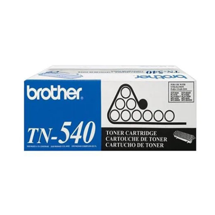 BROTHER - Tóner Brother TN540 Rendimiento 3500 Páginas HL5140/HL5150D/MFC8220/MFC8440/DCP804 Color Negro