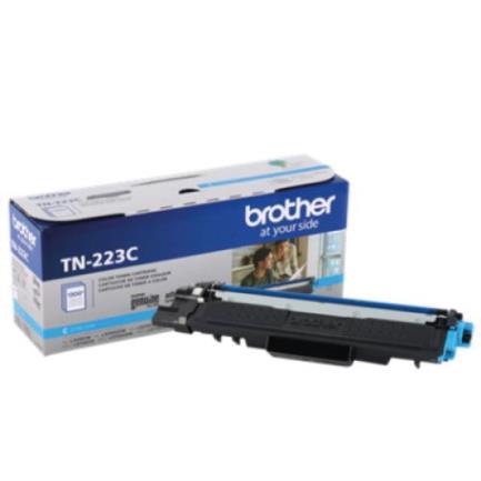 BROTHER - Tóner Brother Genuine TN-223C Rendimiento Estándar 1300 Páginas Color Cian