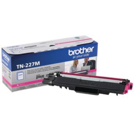 BROTHER - Tóner Brother Genuine TN-227M Alto Rendimiento 2300 Páginas Color Magenta
