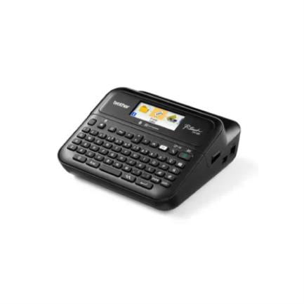 BROTHER - Rotulador Electrónico Brother P-Touch PTD610 Pantalla Color Conexión Cortador Automático PC/Móvil