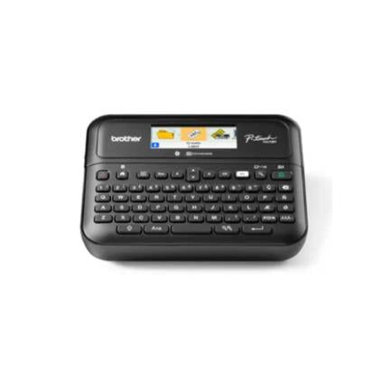 BROTHER - Rotulador Electrónico Brother P-Touch PTD610 Pantalla Color Conexión Cortador Automático PC/Móvil