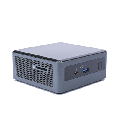 EPCOM - NUC / Intel / Mini PC Performance / Core i3 / 10a Generación / 1 X HDMI / 3 X USB / 1 X USB-C / WiFi 6 / Bluetooth / Memoria RAM, S.O y SSD o HDD No Incluido / Incluye Fuente