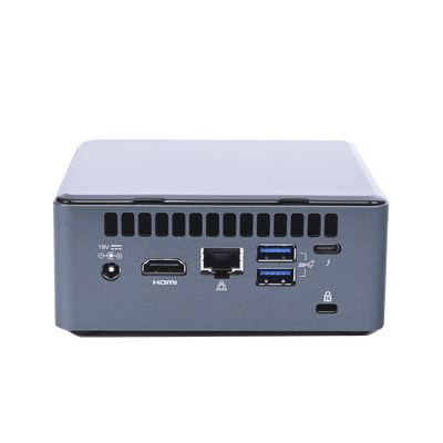 EPCOM - NUC / Intel / Mini PC Performance / Core i3 / 10a Generación / 1 X HDMI / 3 X USB / 1 X USB-C / WiFi 6 / Bluetooth / Memoria RAM, S.O y SSD o HDD No Incluido / Incluye Fuente