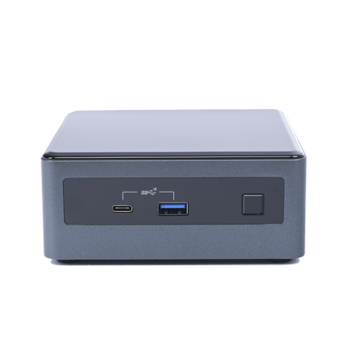 EPCOM - NUC / Intel / Mini PC Performance / Core i3 / 10a Generación / 1 X HDMI / 3 X USB / 1 X USB-C / WiFi 6 / Bluetooth / Memoria RAM, S.O y SSD o HDD No Incluido / Incluye Fuente