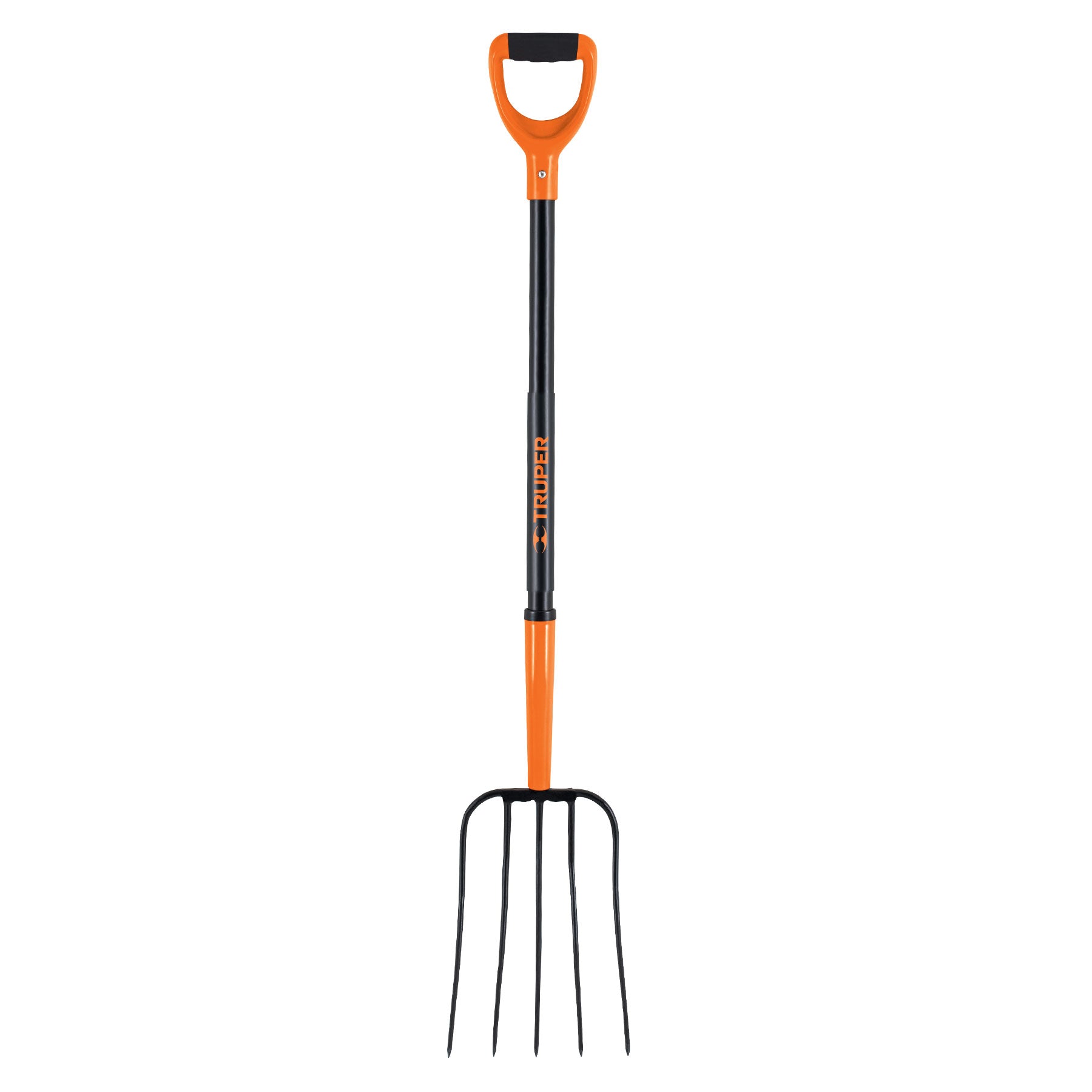 Bieldo para paja, 5 dientes, mgo de acero 37',pu–o'Y' TRUPER