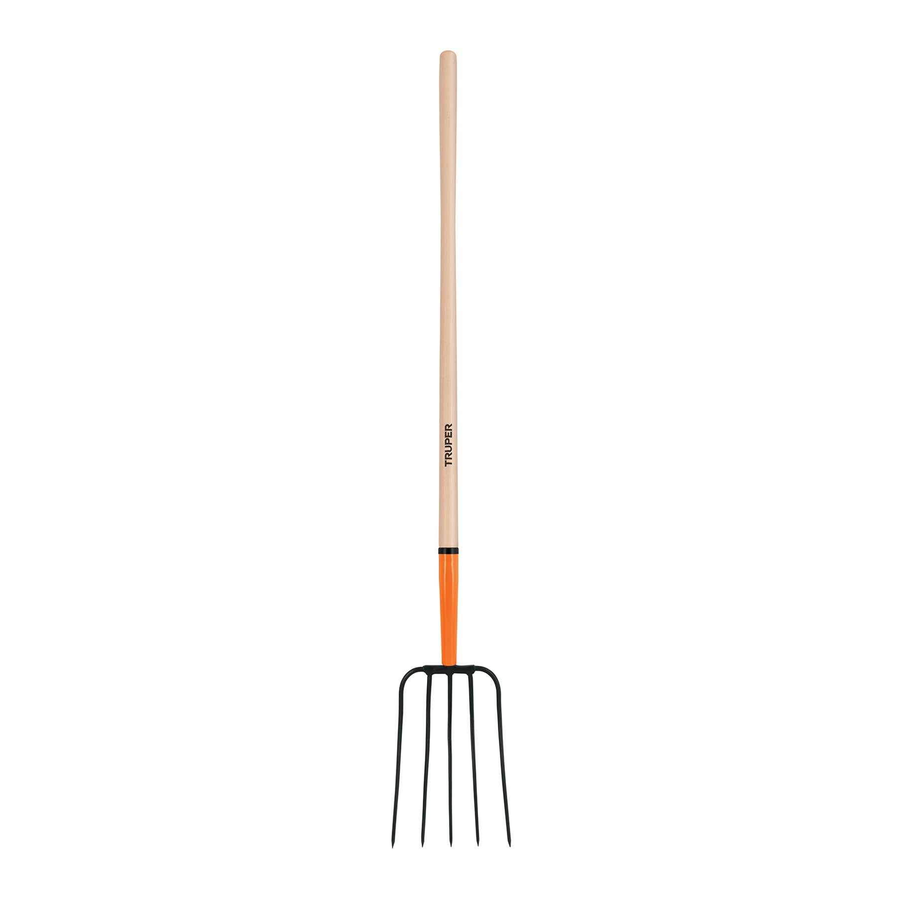 Bieldo para paja, 5 dientes, mgo largo 48', TRUPER