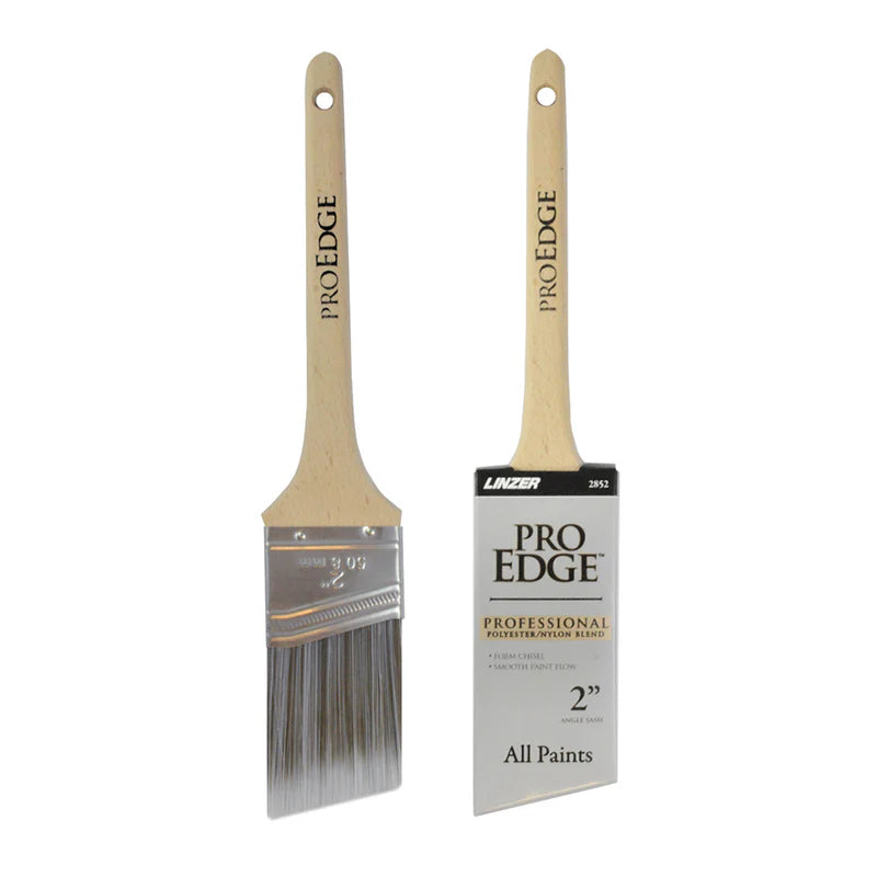 Brocha "Pro edge" de poliéster y nylon (Corte angular) 2"