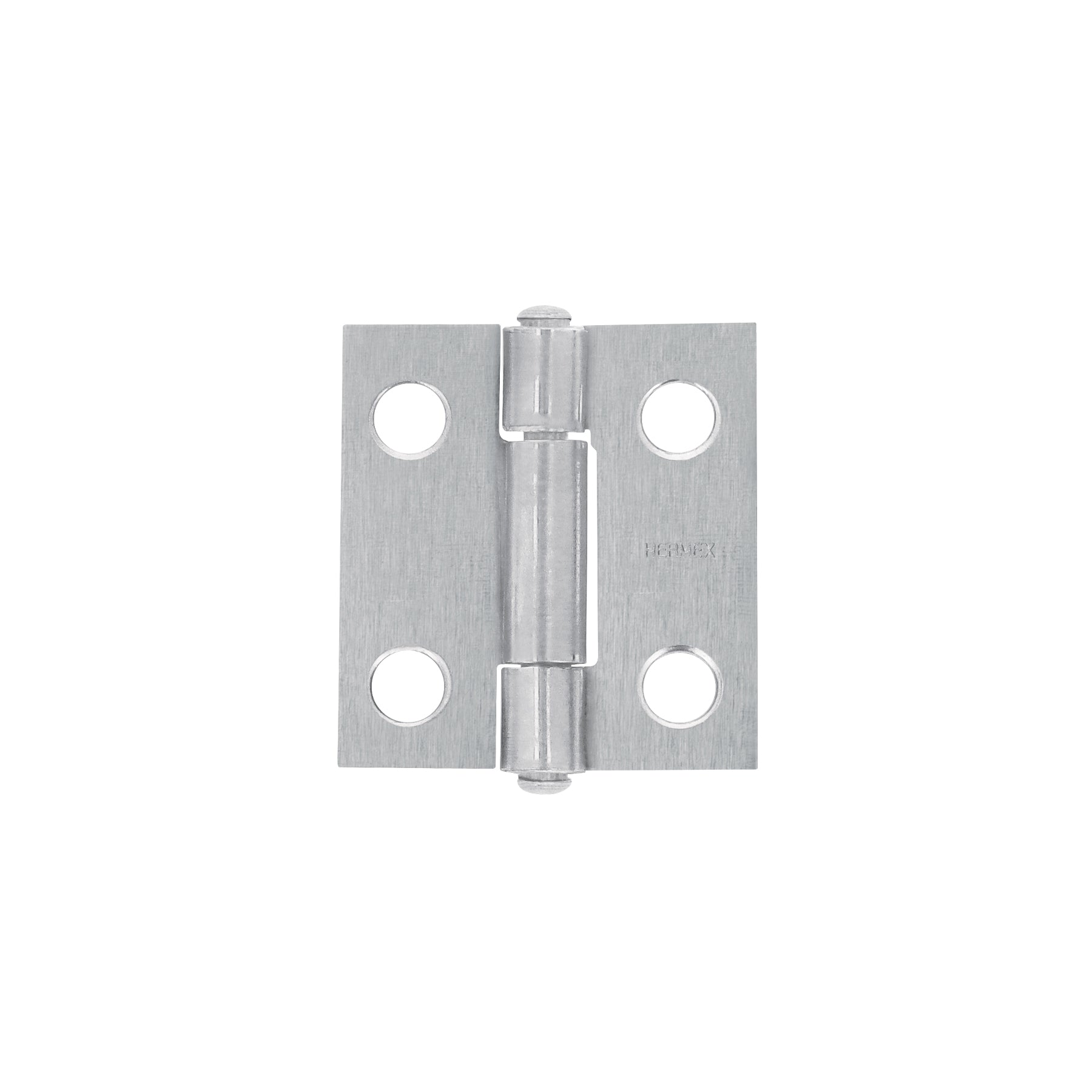 Bisagra rectangular 1' acero pulido, HERMEX