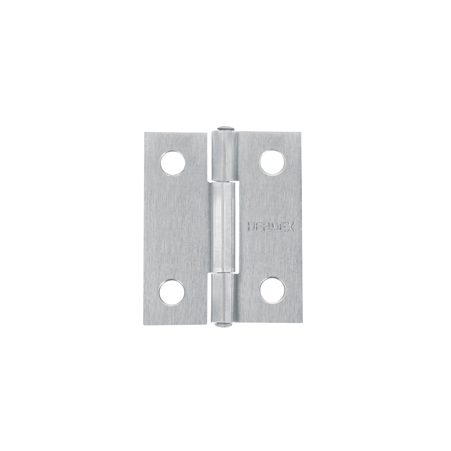 Bisagra rectangular 1-1/2' acero pulido, HERMEX