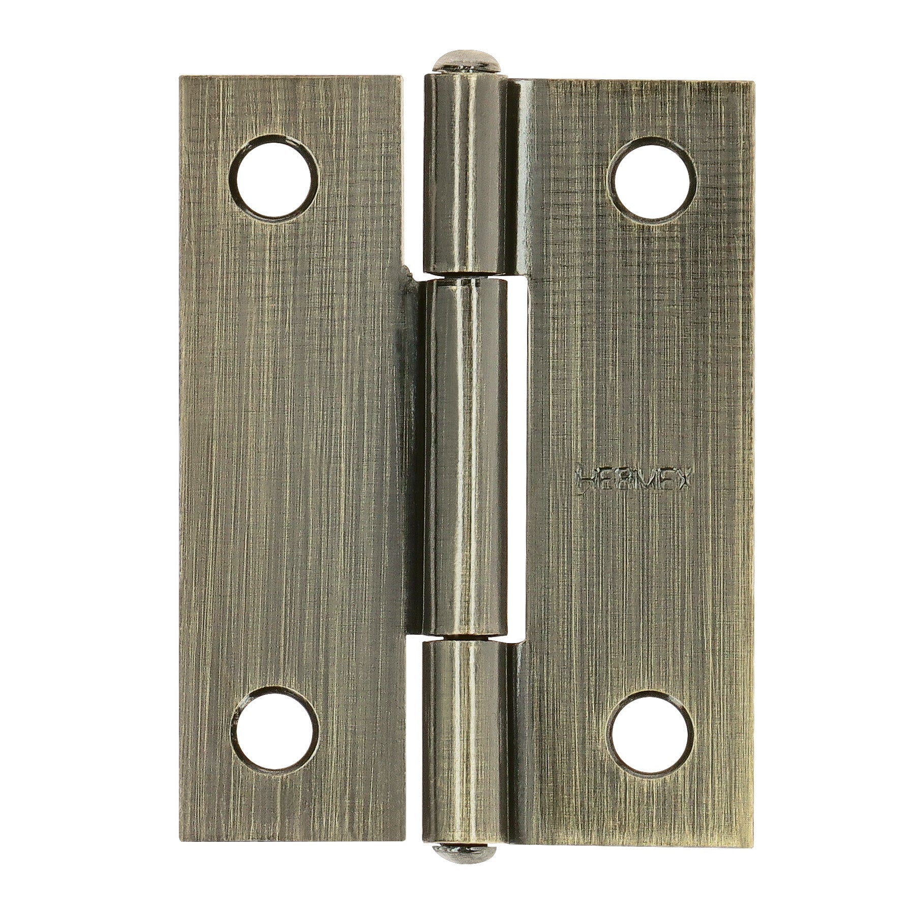 Bisagra rectangular 2' laton antiguo, HERMEX