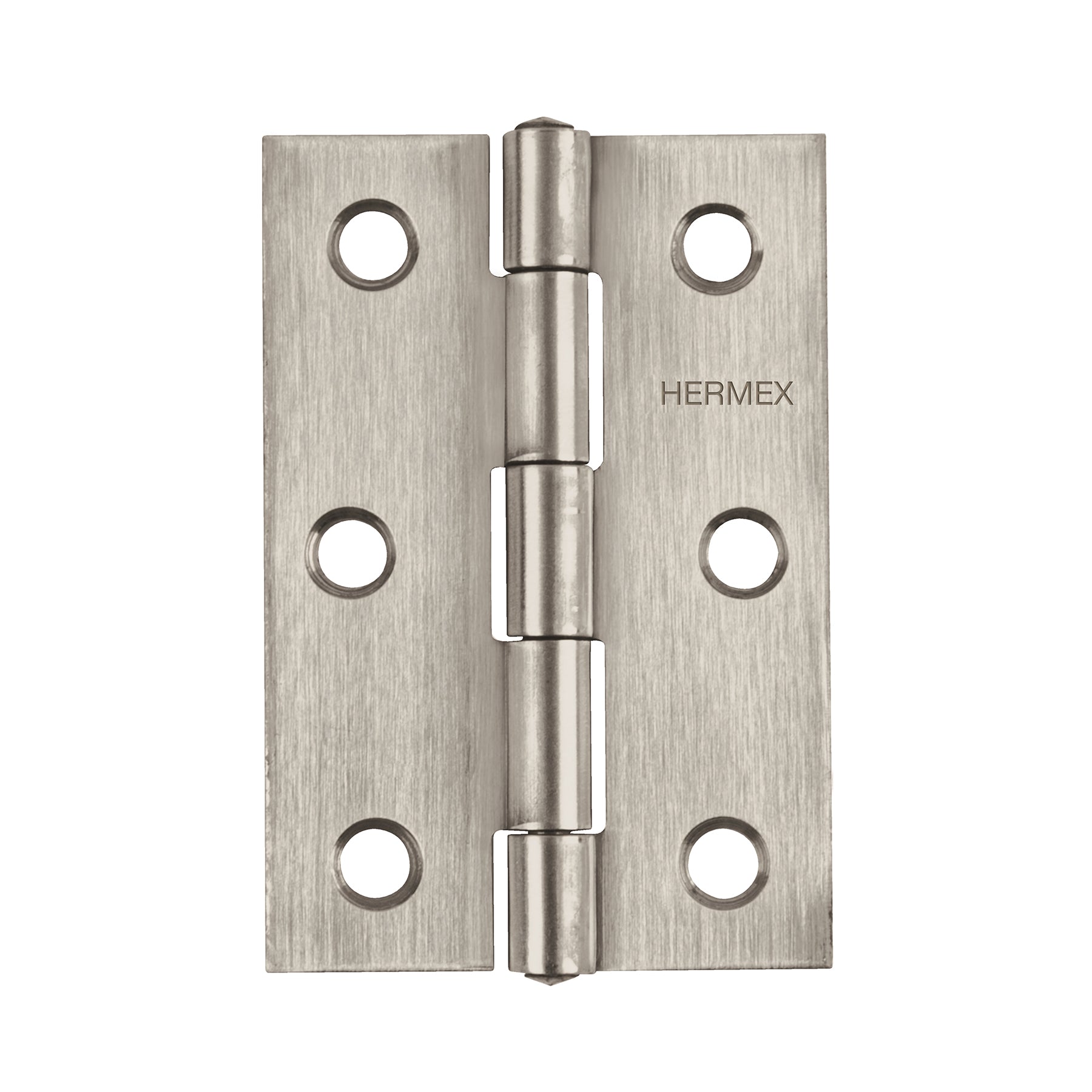 Bisagra rectangular 3' acero inoxidable, HERMEX