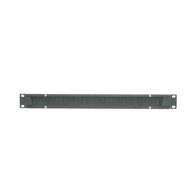 PANDUIT - Tapa Ciega para Rack de 19in, Tipo Cepillo de Nylon, para Paso de Cables y Mejor Manejo Térmico, Color Negro, 1 UR