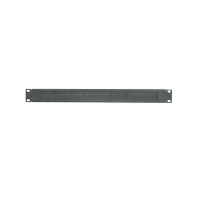 PANDUIT - Tapa Ciega para Rack de 19in, Tipo Cepillo de Nylon, para Paso de Cables y Mejor Manejo Térmico, Color Negro, 1 UR