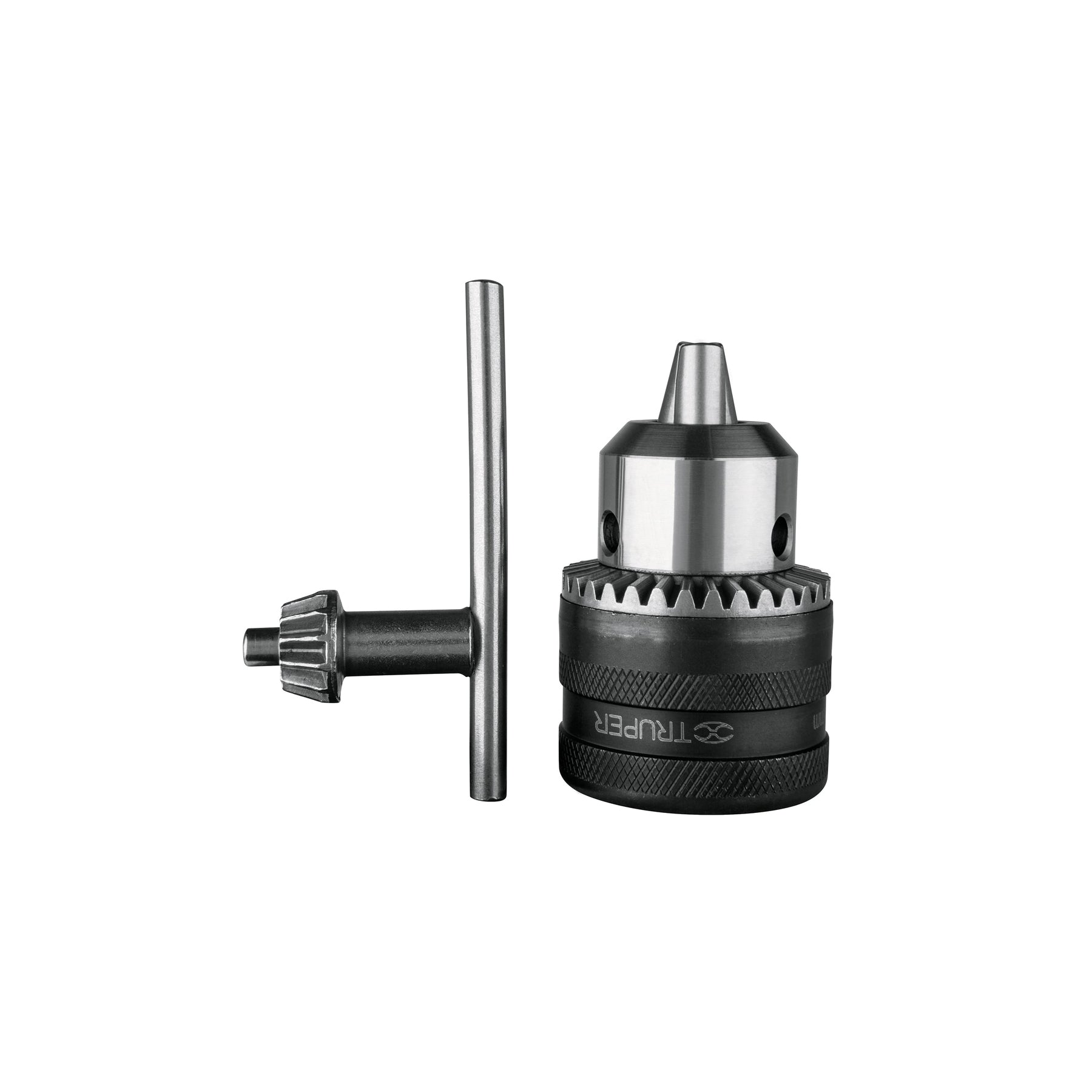 Broquero 1/2' con llave, cuerpo moleteado, TRUPER