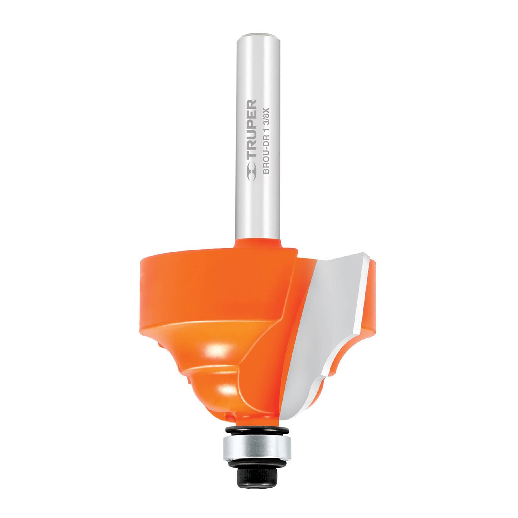 Broca para router, doble romana, 1-3/8' con balero, Truper