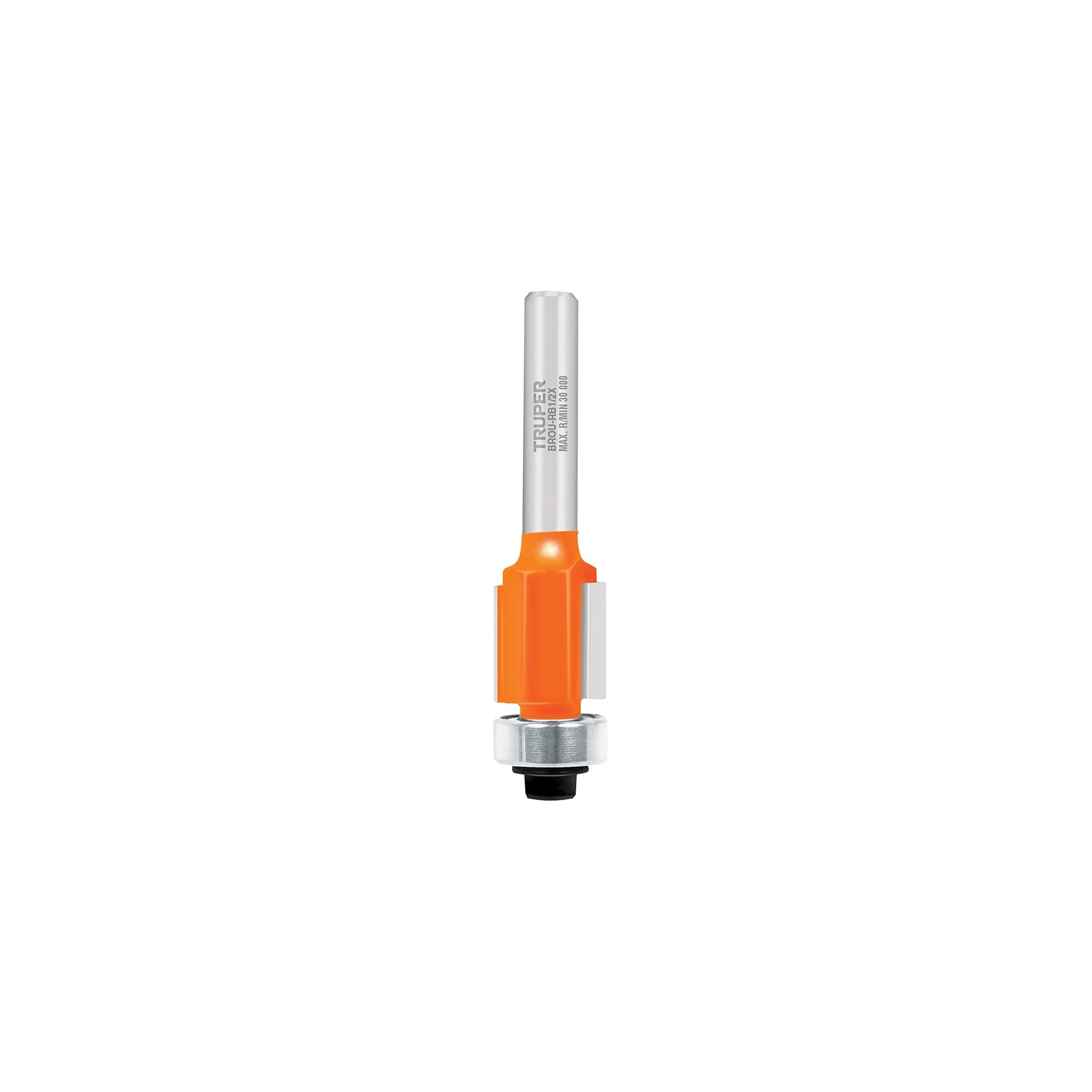 Broca para router, corte recto, 1/2' con balero, Truper