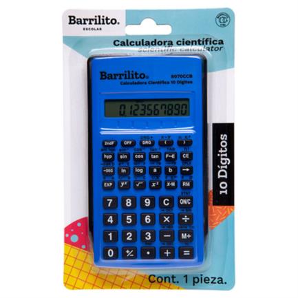 BARRILITO - Calculadora Científica Barrilito 10 Digitos 1 Pza