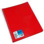 BARRILITO - Carpeta Barrilito Espiral 20 Protectores Hoja Paquete C/12 Pzas