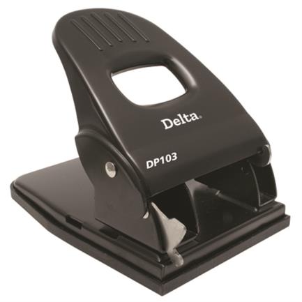 BARRILITO - Perforadora Barrilito Delta 2 Orificios Color Negro