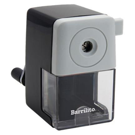 BARRILITO - Sacapuntas Semiautomático Barrilito 856 Manual Color Negro
