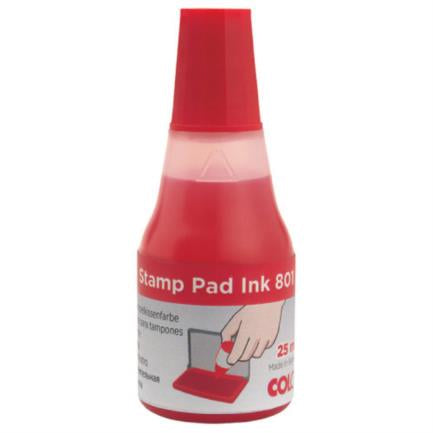 BARRILITO - Tinta Barrilito Tipo Gotero para Cojín 25ml Color Rojo