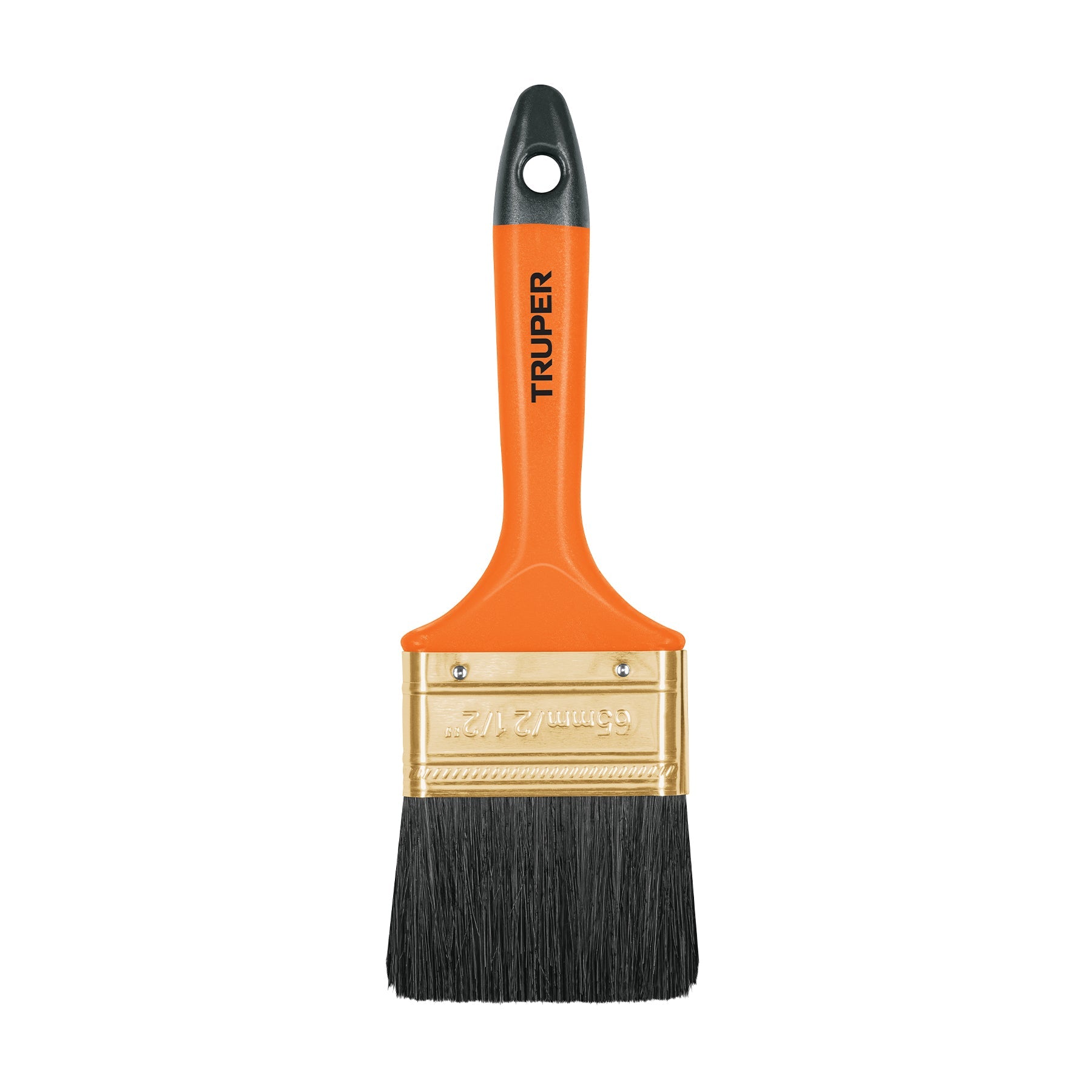 Brocha profesional de 2-1/2' con mango de plastico, Truper