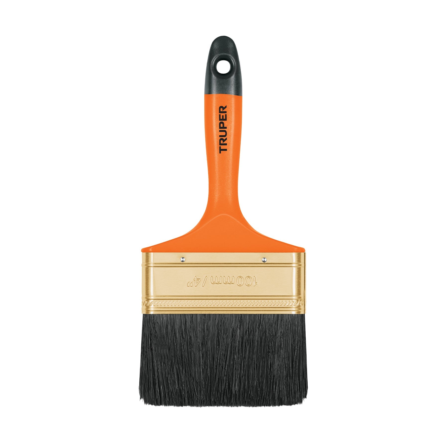 Brocha profesional de 4' con mango de plastico, Truper