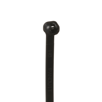 PANDUIT - Cincho de Nylon 6.6 Dome-Top®, Con Lengüeta de Bloqueo de Acero Inoxidable, 203 mm largo x 4.7mm ancho, Color Negro, Exterior Resistente a Rayos UV, Paquete de 100pz