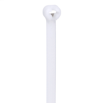 PANDUIT - Cincho de Nylon 6.6 Dome-Top® Con Lengüeta de Bloqueo de Acero Inoxidable, 305 mm largo x 4.7mm ancho, Color Natural, Paquete de 100pz
