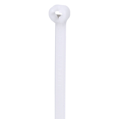 PANDUIT - Cincho de Nylon 6.6 Dome-Top® Con Lengüeta de Bloqueo de Acero Inoxidable, 305 mm largo x 4.7mm ancho, Color Natural, Paquete de 100pz