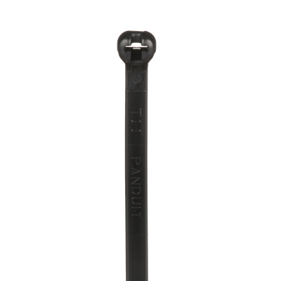 PANDUIT - Cincho de Nylon 6.6 Dome-Top®, Con Lengüeta de Bloqueo de Acero Inoxidable, 305 mm largo x 4.7mm ancho, Color Negro, Exterior Resistente a Rayos UV, Paquete de 1000pz