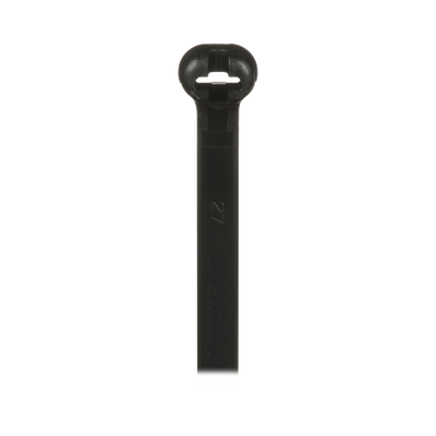 PANDUIT - Cincho Dome-Top Nylon 6.6, 378mm largo x 7mm ancho, Color Negro. Paquete de 250 piezas