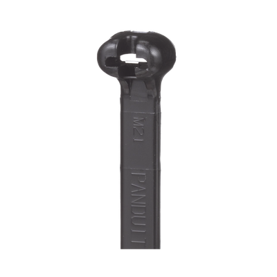 PANDUIT - Cincho de Nylon 6.6 Dome-Top®, Con Lengüeta de Bloqueo de Acero Inoxidable, 620 mm largo x 7mm ancho, Color Negro, Exterior Resistente a Rayos UV, Paquete de 100pz